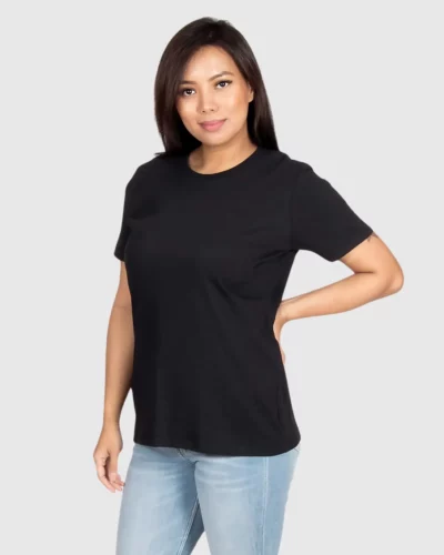 LADIES EVERYDAY RING SPUN COTTON TEE, A2000L