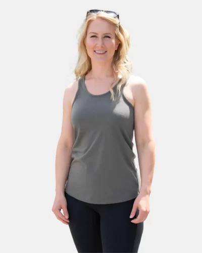 LADIES PRO SPUN® RACERBACK TANK, A3604L