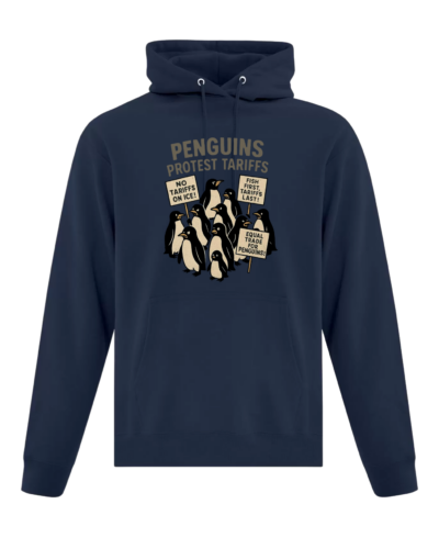 Adult Hoodie – Protest Penguins