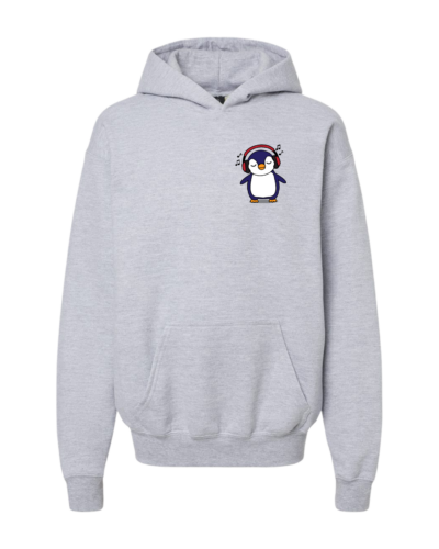 Youth Hoodie – Preteen Penguin