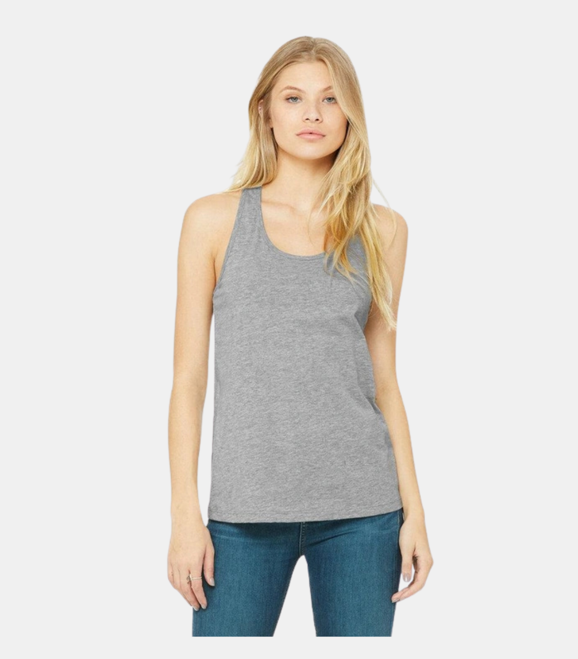 Women's Jersey Racerback Tank, 6008
