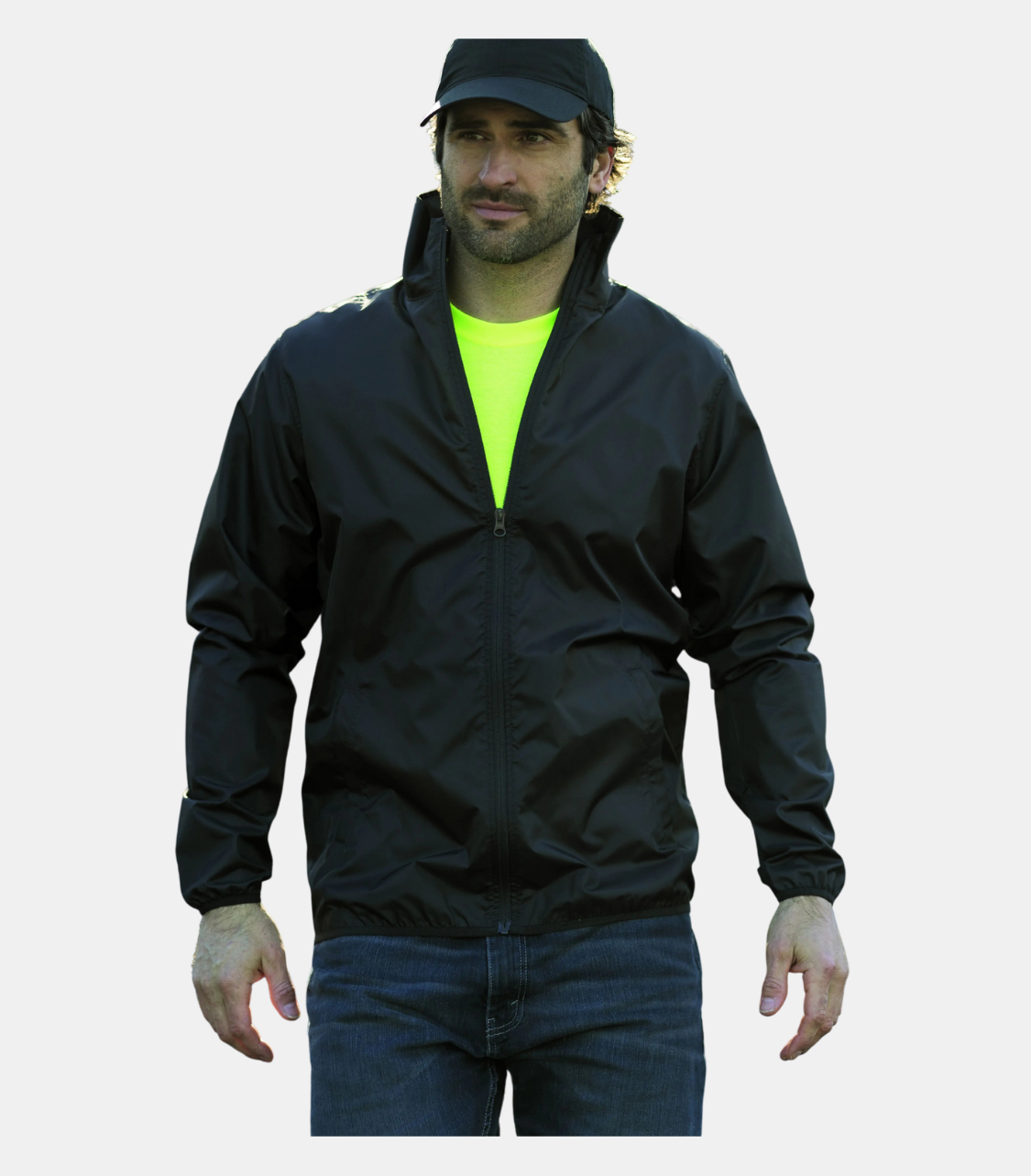 WATER RESISTANT WINDBREAKER JACKET. J7700