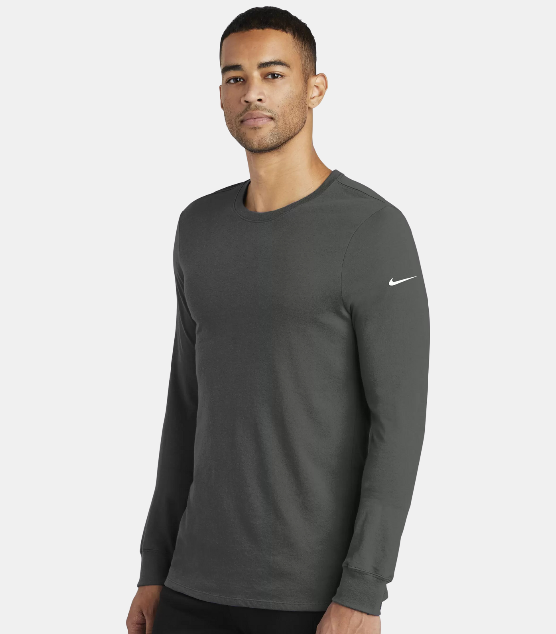 Dri-FIT COTTON/POLY LONG SLEEVE TEE. NKBQ5230