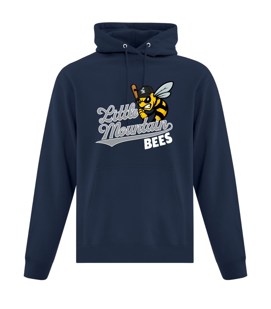 Little Mountain Bees Adult Hoodie